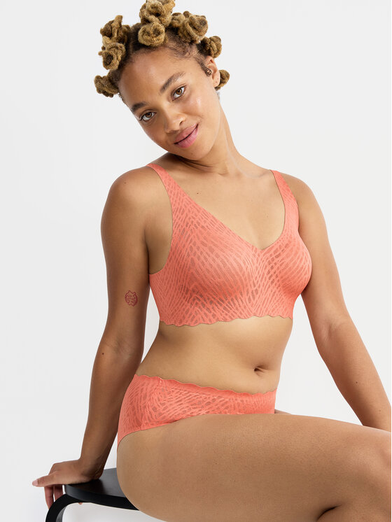 Sloggi Sloggi Reggiseno senza ferretto Zero Feel Bliss 10219688 Arancione
