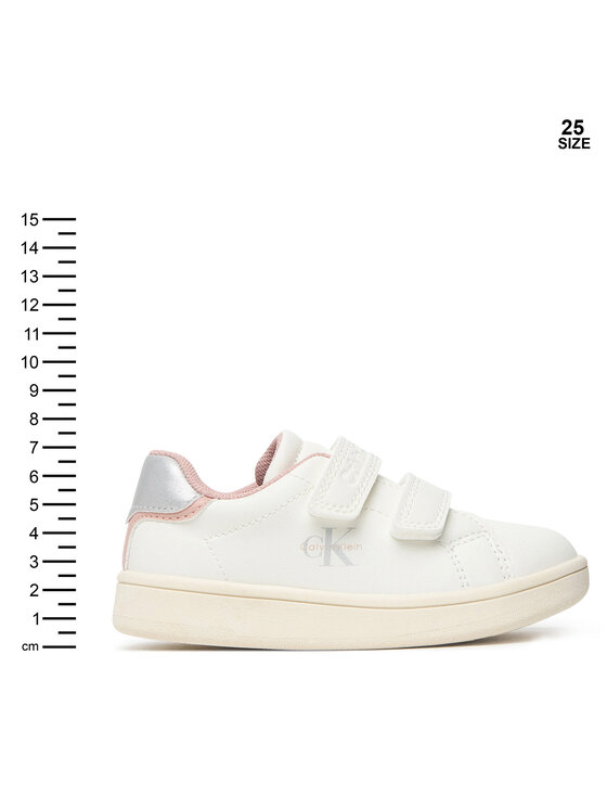 Calvin Klein Calvin Klein Сникърси Low Cut Velcro Sneaker V1A9-83382-1355 M Бял