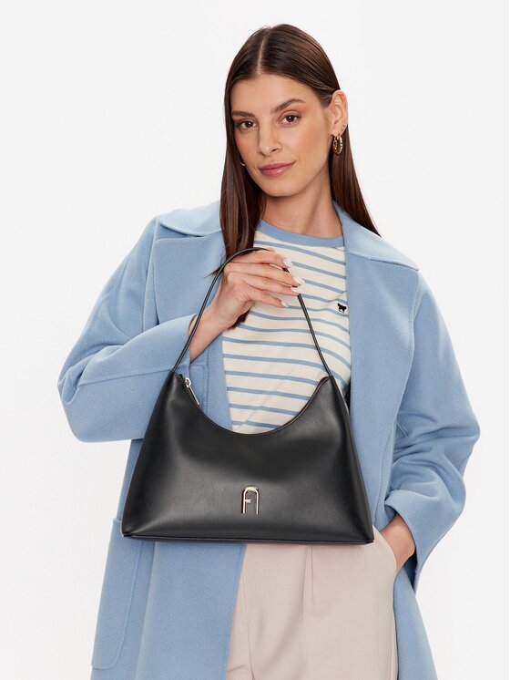 Furla Furla Τσάντα Diamante WB00782-AX0733-O6000-1-007-20-RO-B Μαύρο