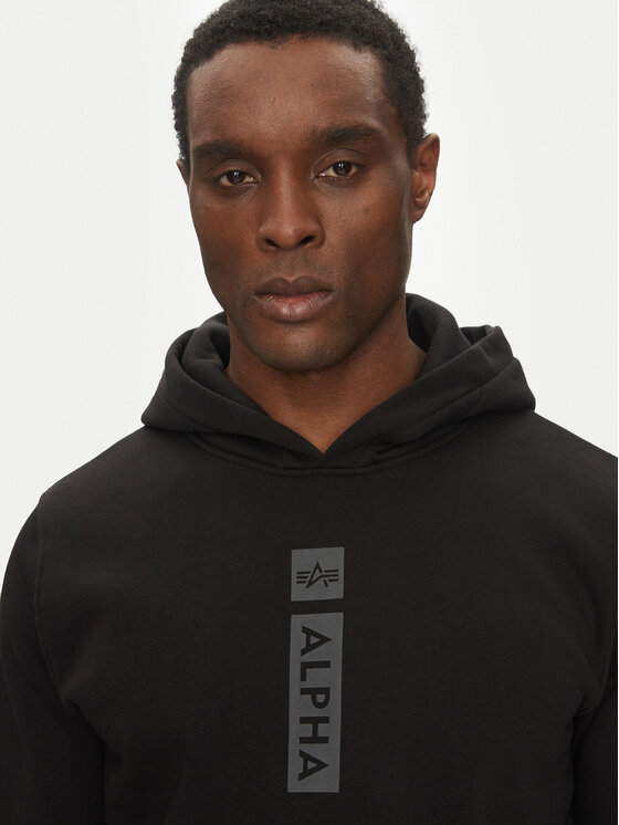 Alpha Industries Alpha Industries Μπλούζα Puff Print 146338 Μαύρο Regular Fit