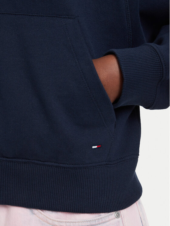 Tommy Jeans Tommy Jeans Jopa Flag DW0DW22834 Mornarsko modra Boxy Fit