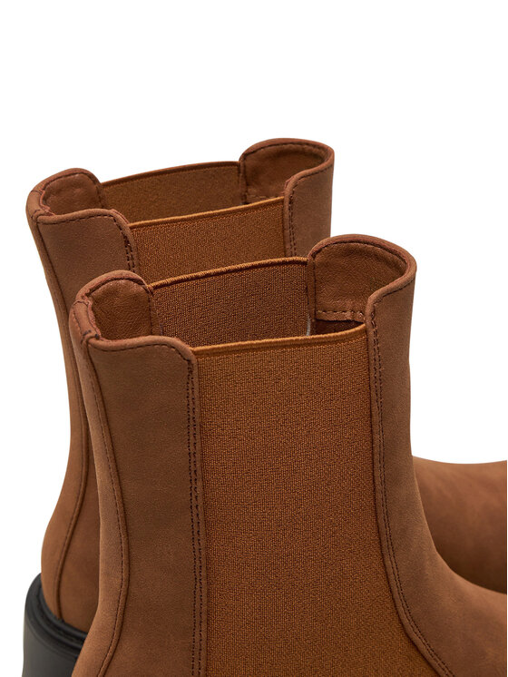 ONLY Shoes ONLY Shoes Gležnjarji Chelsea Onlbetty 15274563 Rjava