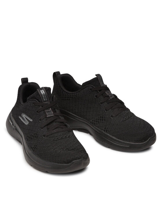 Skechers Skechers Αθλητικά Go Walk Arch Fit 124403/BBK Μαύρο