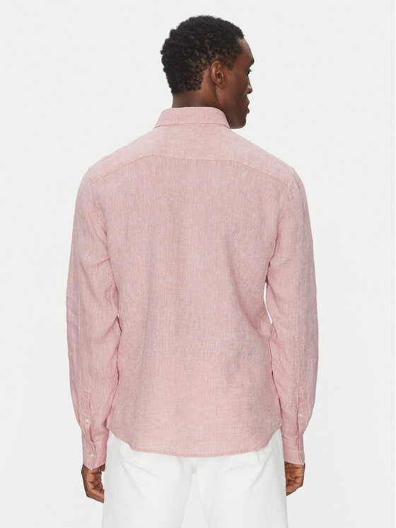Michael Kors Michael Kors Košile CS4400H4YT Růžová Relaxed Fit