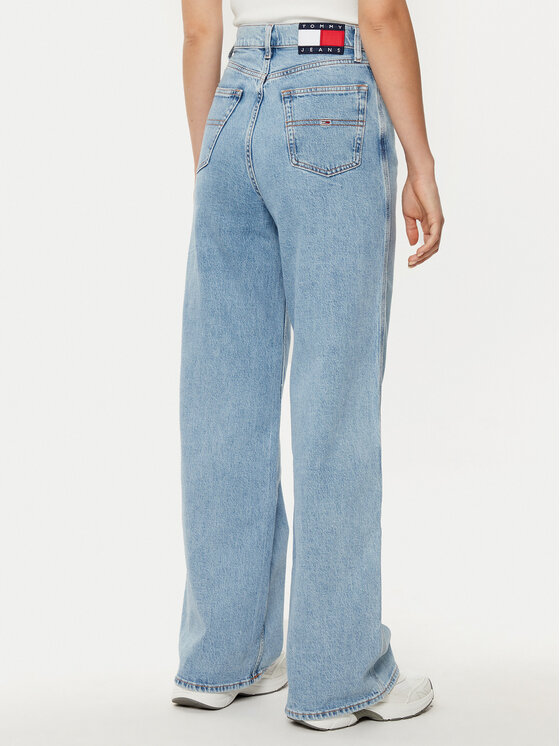 Tommy Jeans Tommy Jeans Jeansy Claire DW0DW19558 Niebieski Wide Leg