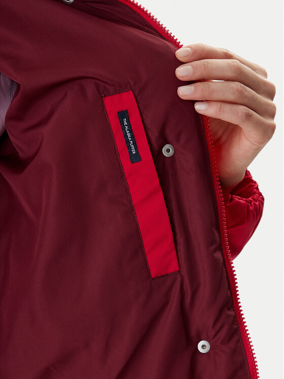 Tommy Jeans Tommy Jeans Daunenjacke Alaska DW0DW21623 Rot Relaxed Fit