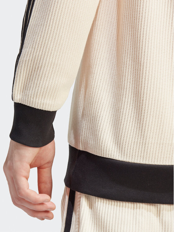 Felpa Adicolor Classics Waffle Crew HA9309 Beige