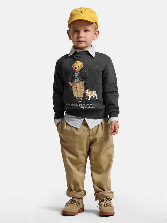 Polo Ralph Lauren Polo Ralph Lauren Суитшърт 322979490001 Сив Regular Fit