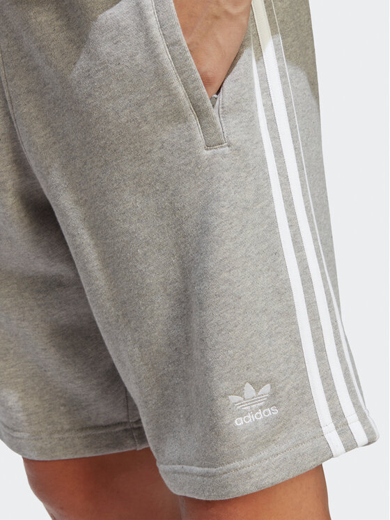 Adidas originals sweat shorts grey top