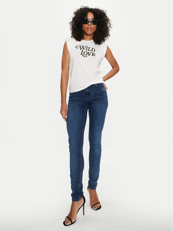 Morgan Morgan Bluse 211-DPAUL Weiß Regular Fit