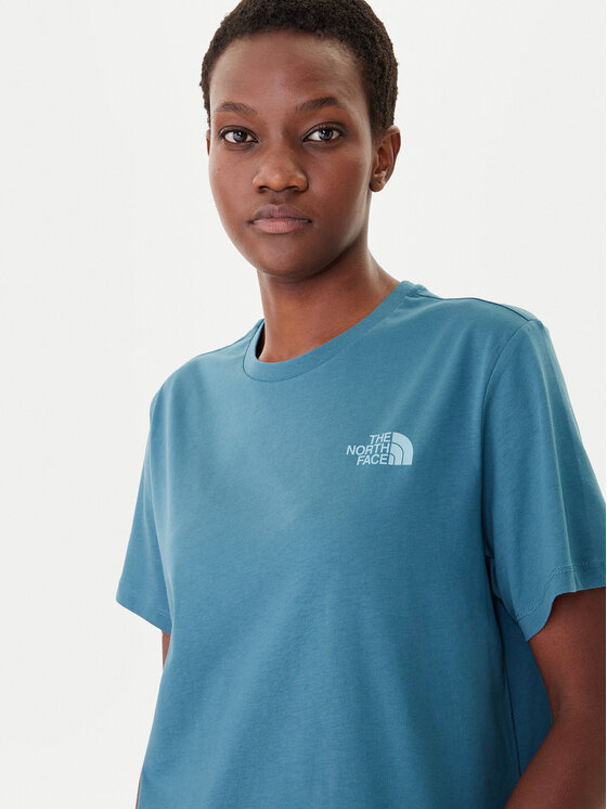 The North Face The North Face T-Shirt Redbox NF0A87NK Blau Relaxed Fit