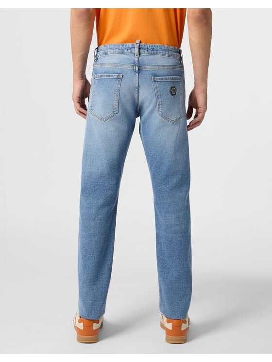 PHILIPP PLEIN PHILIPP PLEIN Jeansy 31241 Niebieski Straight Leg