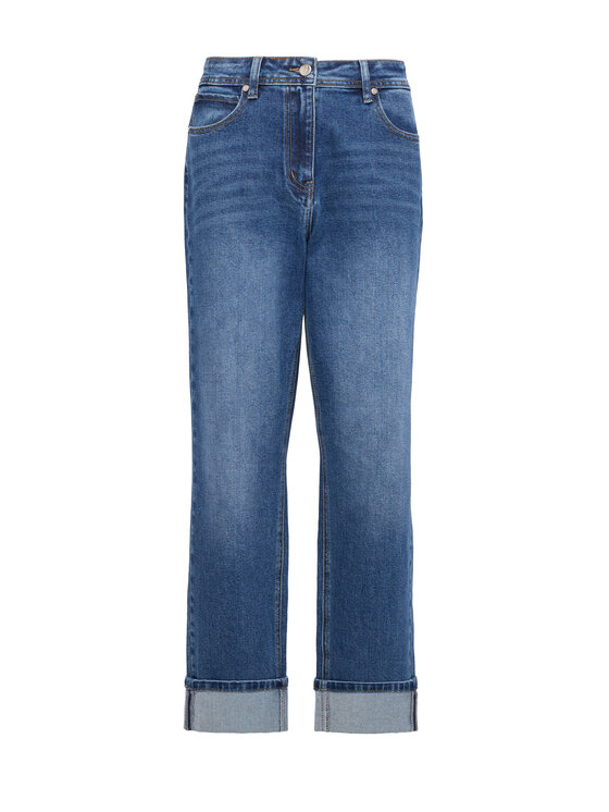 QUIOSQUE QUIOSQUE Dámské kalhoty Quiosque 3WS003801 Modrá Regular Fit