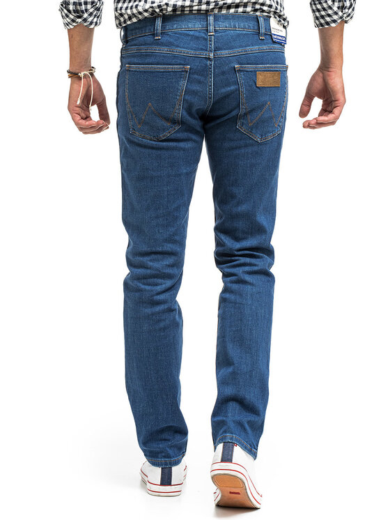 Wrangler Wrangler Jeans GREENSBORO Blu Straight Fit