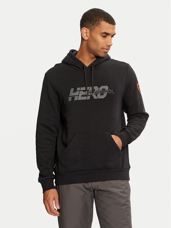 Rossignol Rossignol Sweatshirt RLNMS01 Schwarz Regular Fit