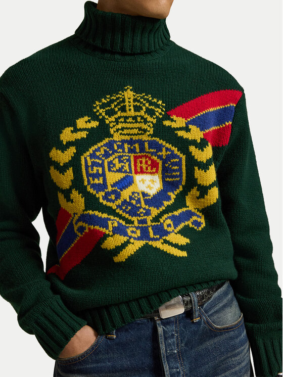 Polo Ralph Lauren Polo Ralph Lauren Golf 710B59534001 Zielony ciemny Regular Fit
