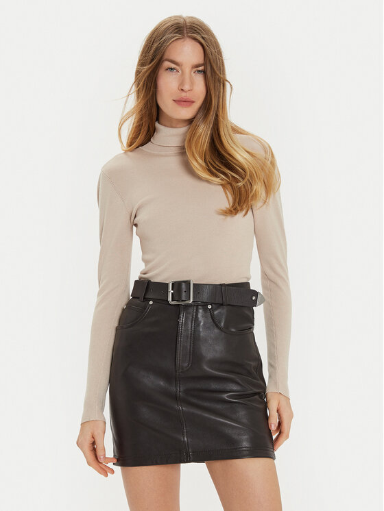 JDY Rolák Cirkeline 15307910 Béžová Slim Fit