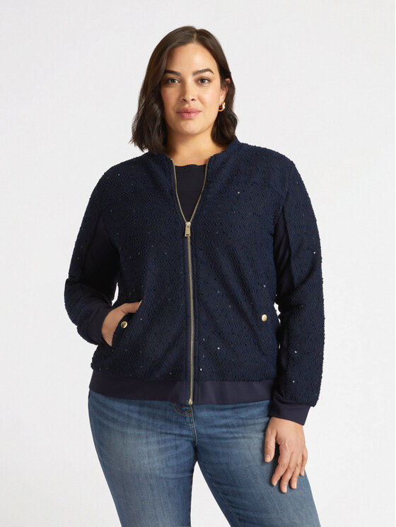 Fiorella Rubino Fiorella Rubino Felpa G838L008109N0Z4 Blu A-Line Fit