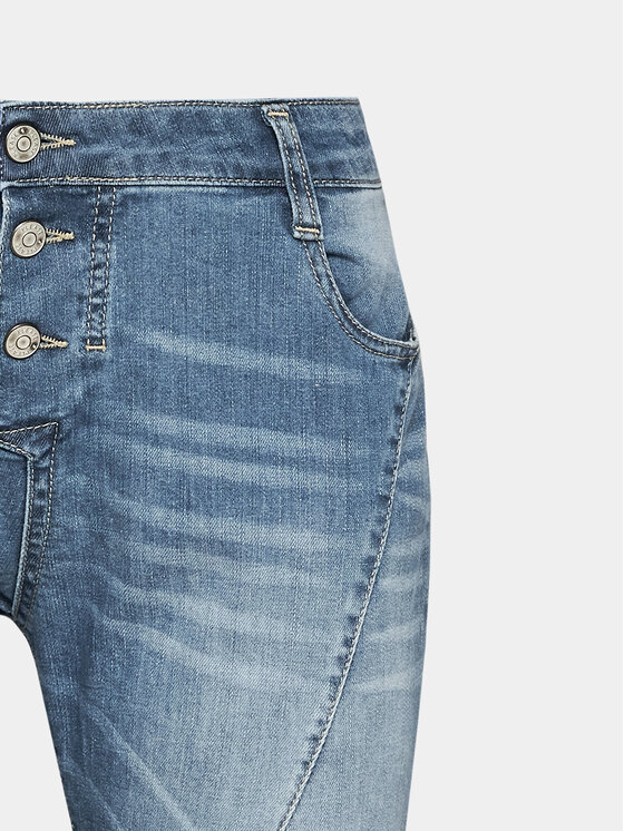 Please Please Traperice P0VVBQ2W6E Plava Cropped Fit