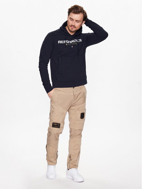Aeronautica Militare Aeronautica Militare Felpa 231FE1762F501 Blu scuro Regular Fit