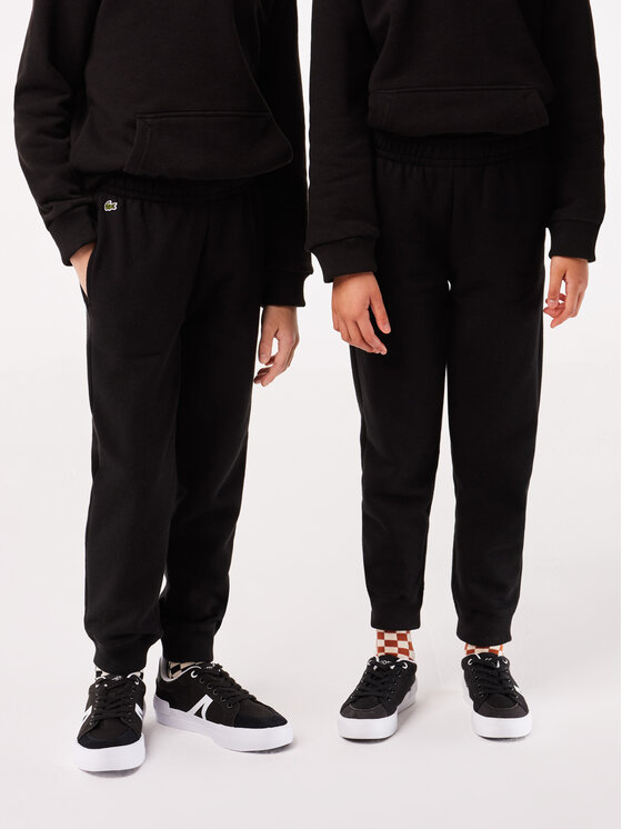 Lacoste Teplákové nohavice XJ9728 Čierna Regular Fit