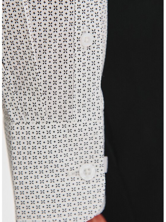 Pako Lorente Pako Lorente Koszula P25WF-1X-033 Biały Slim Fit