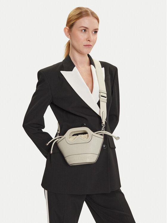 KARL LAGERFELD KARL LAGERFELD Torbica A2W30046 Écru