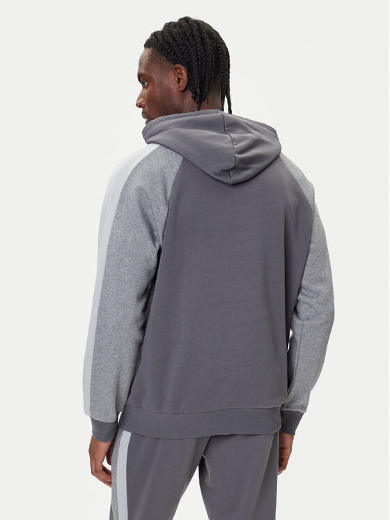 Under Armour Under Armour Bluza Ua Rival Fleece Colorblock 6003958 Szary Loose Fit