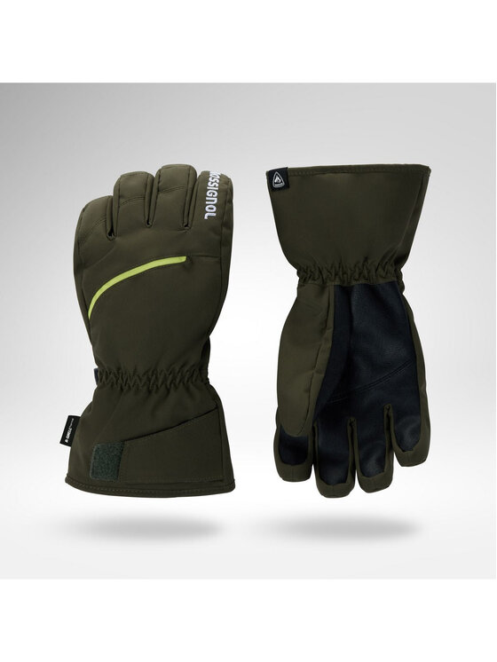 Rossignol Rossignol Rękawice narciarskie M Perf Ski Gloves R-Shell Ther Zielony