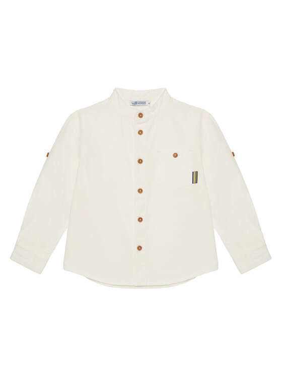 Original Marines Košeľa DFP2078CM Biela Regular Fit