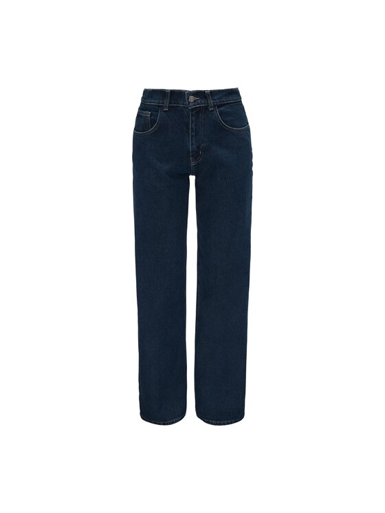 La Mania La Mania Jeansy JANE Granatowy Classic Fit
