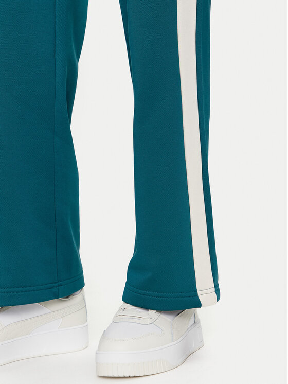 Puma Puma Pantaloni da tuta Iconic T7 627996 Verde Straight Leg