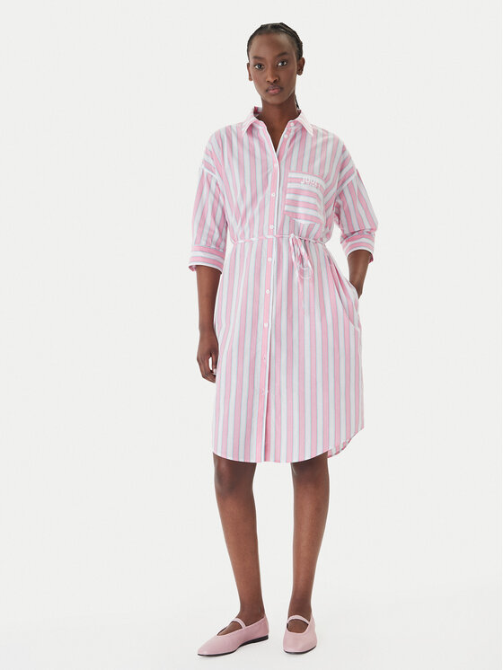 JOOP! Jeans JOOP! Jeans Srajčna obleka Dua 30102576 Roza Regular Fit