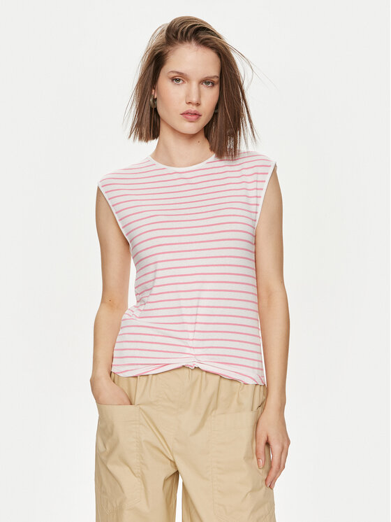 United Colors Of Benetton Tricou 3NRAD107J Roz Regular Fit