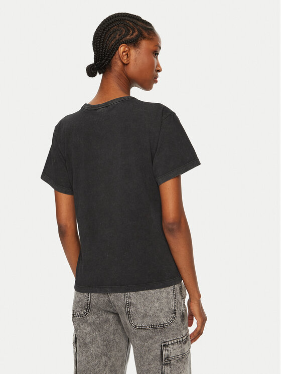 HUGO HUGO T-shirt Destrel 50534246 Crna Regular Fit