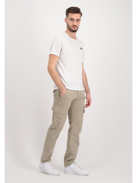 Alpha Industries Alpha Industries Spodnie cargo Agent Pant Żółty Straight Leg