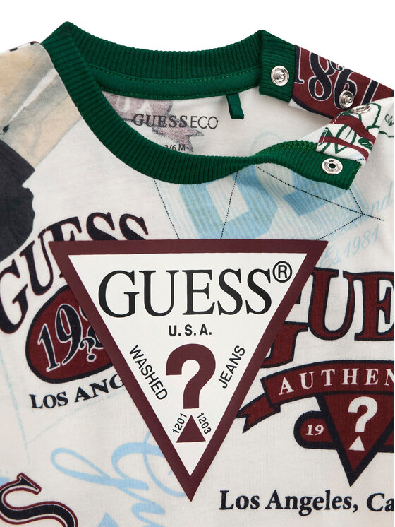 Guess Guess Komplet bluza in hlače I6YG01 K3964 Temno zelena Regular Fit