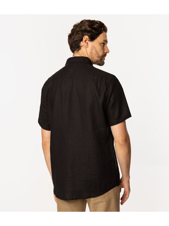 Lee Cooper Lee Cooper Koszula ROGER2 2020 Czarny Regular Fit