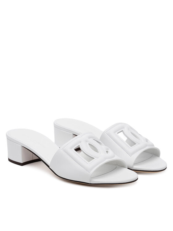 Dolce&Gabbana Dolce&Gabbana Šľapky CR1755 AY329 Biela
