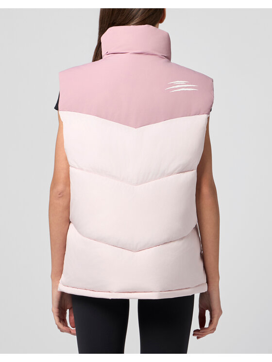 Plein Sport Plein Sport Bezrękawnik 23973 Różowy Regular Fit