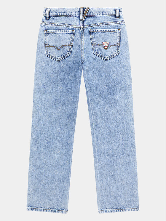Guess Guess Džinsi L4RA06 D45E0 Zils Regular Fit