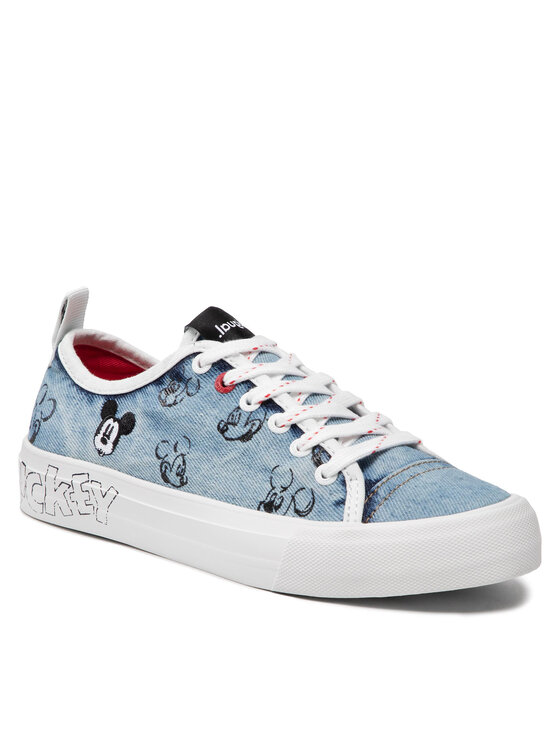 Desigual Desigual Снікерcи Alpha Mickey Denim 22SSKD03 Голубий