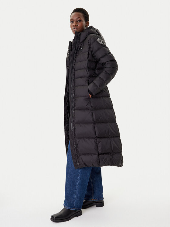 Blauer Blauer Vatovaná bunda 25WBLDK03101 Černá Regular Fit