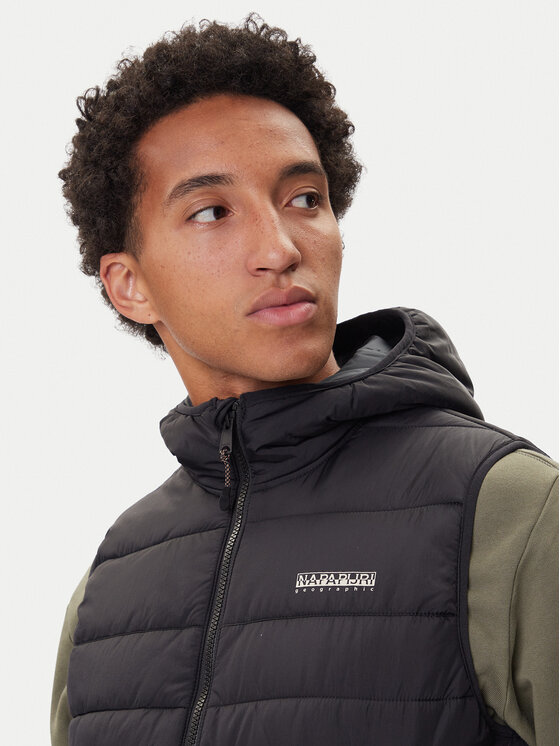 Napapijri Napapijri Ujjatlan A-Gesar V NP0A88U4 Fekete Regular Fit