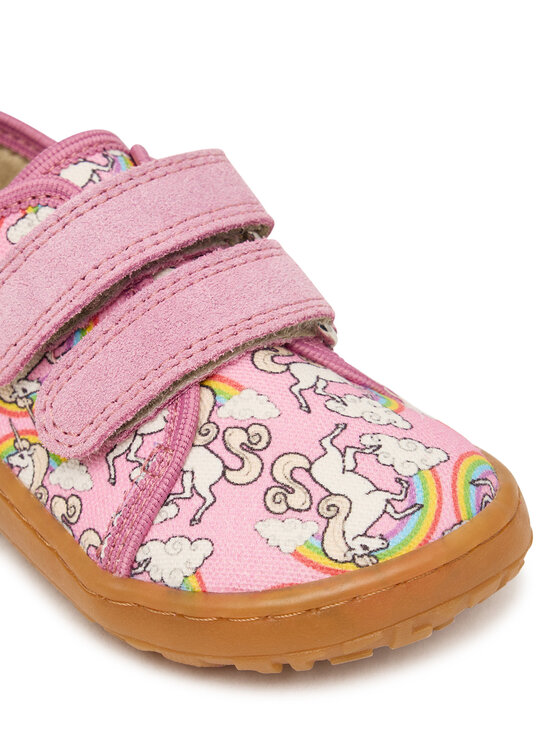 Froddo Froddo Papucs Barefoot Canvas G1700440-12 M Rózsaszín