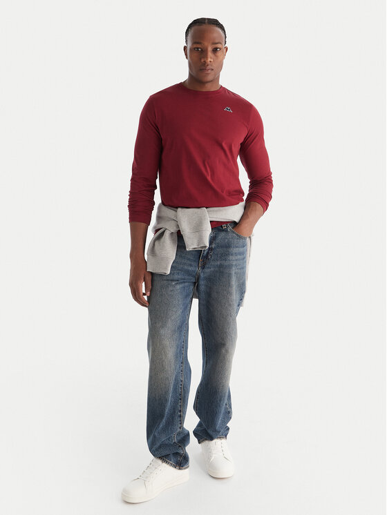 Robe di Kappa Robe di Kappa Longsleeve 631189W Κόκκινο Slim Fit