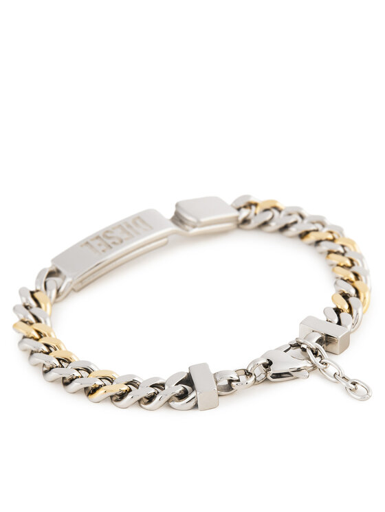 Diesel Diesel Zapestnica Steel DX1457931 Srebrna