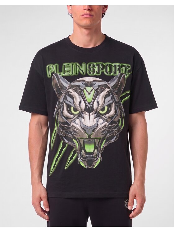 Plein Sport Plein Sport T-Shirt 31529 Černá Regular Fit