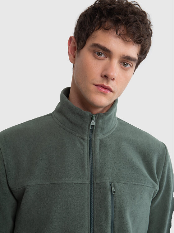 BIG STAR BIG STAR Bluza MALKOM Zielony Comfort Fit