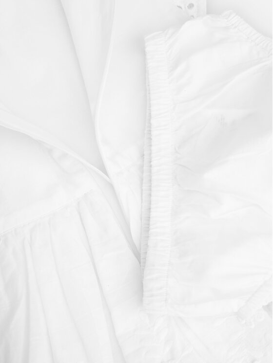 Coccodrillo Coccodrillo Sukienka letnia WC4128202GPN Biały Regular Fit